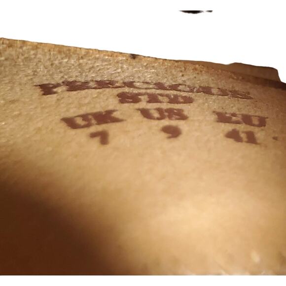 NEW NO BOX Hotter Precious Size 9 Beige Leather Laser Cut Ballet Bow Flats FLAWS - Picture 11 of 11